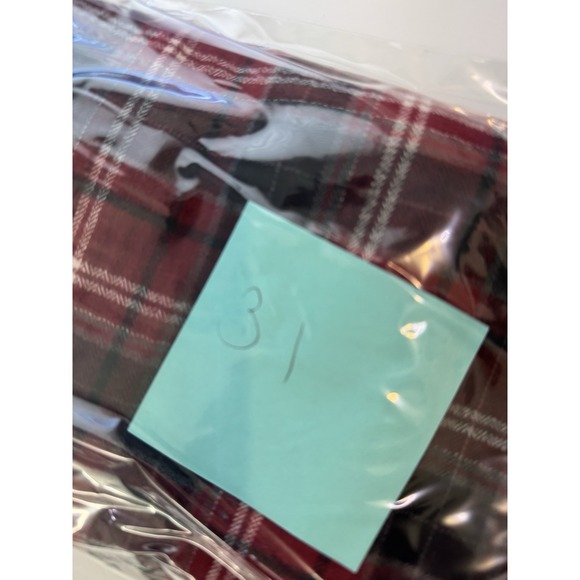 Vans Off The Wall Long Sleeve Button Up Plaid Chest Pocket Flannel Shirt S #31 - Picture 10 of 10